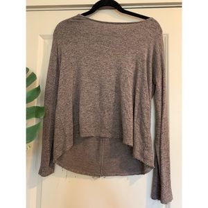 Mocha lightweight sweater